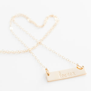 Personalized Bar Necklace by Heidi Swapp™