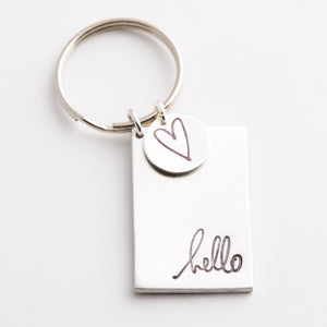 'Hello' by Heidi Swapp™ Key Chain