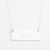'Blessed' Bar Necklace by Heidi Swapp™