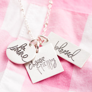 'Choose Happy' by Heidi Swapp™ Charm Necklace
