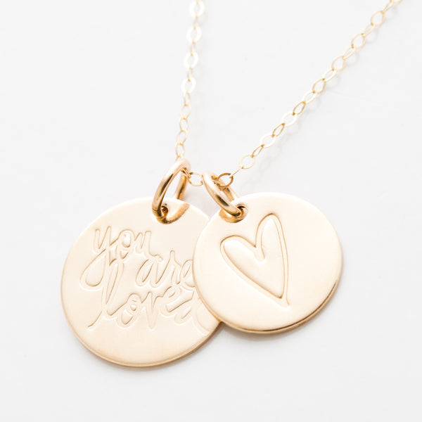 'You Are Loved' by Heidi Swapp™ Charm Necklace
