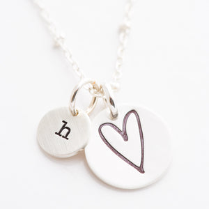 Heart by Heidi Swapp™ and Initial Charm Necklace