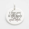 'I Love You to the Moon and Back' Charm