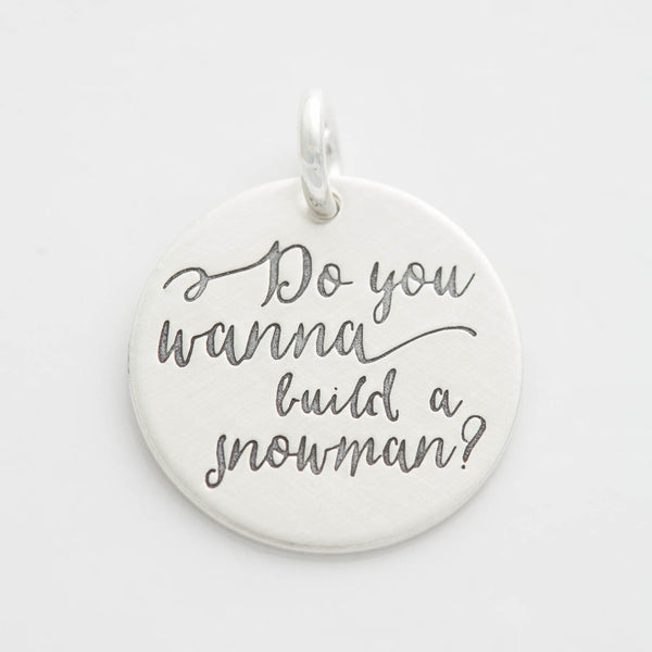 'Do You Wanna Build a Snowman?' Charm