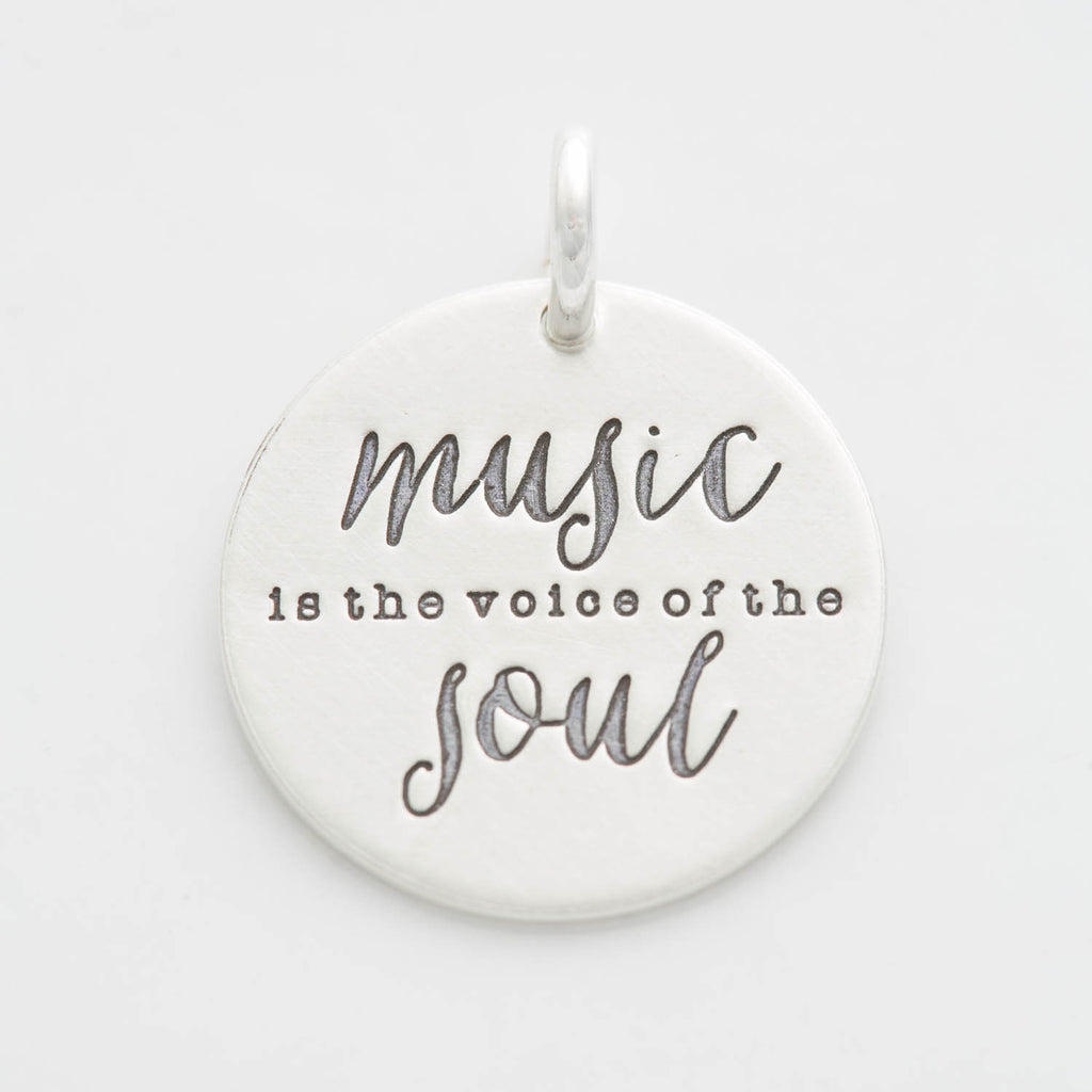 'Music is the Voice of the Soul' Charm