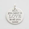 'All You Need is Love' Charm