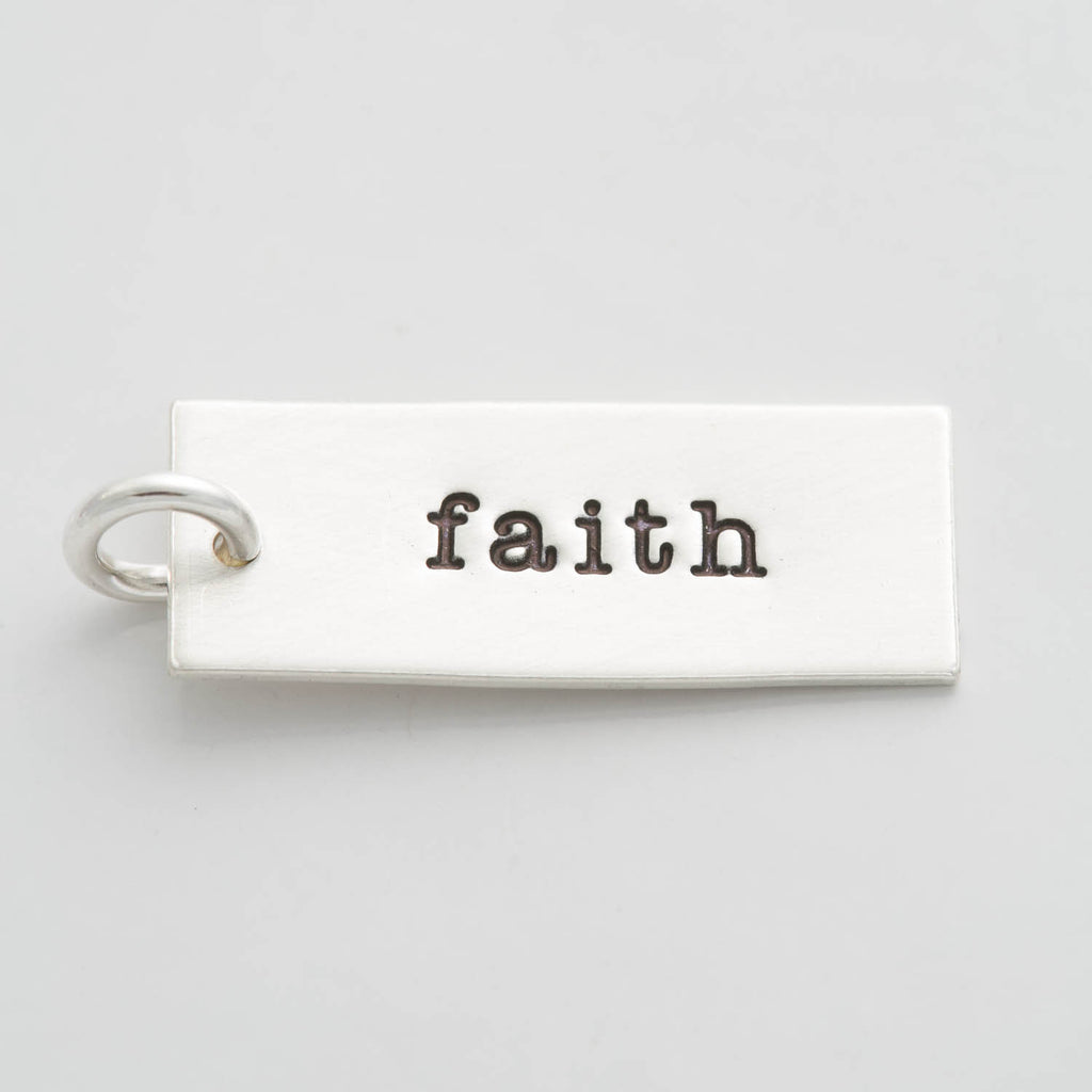 'Faith' Charm