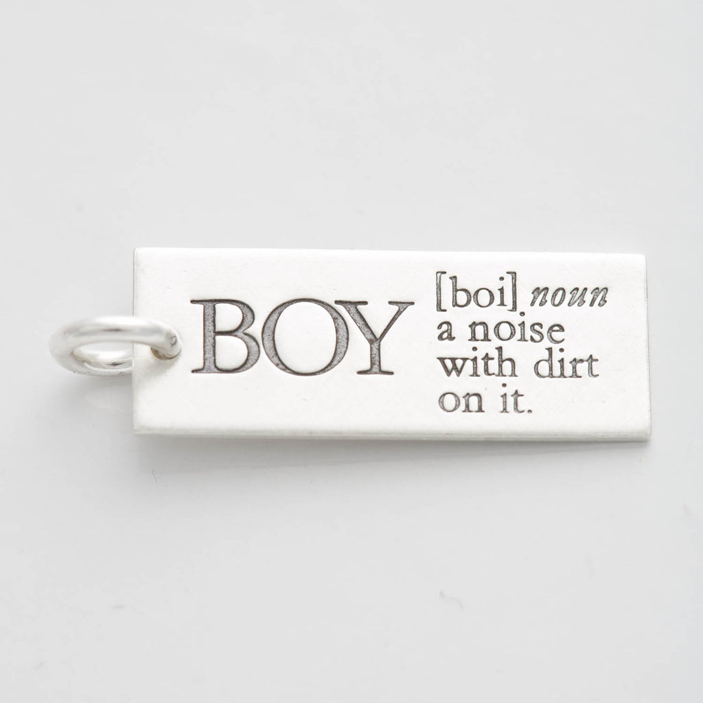 'BOY: A Noise With Dirt on It' Charm