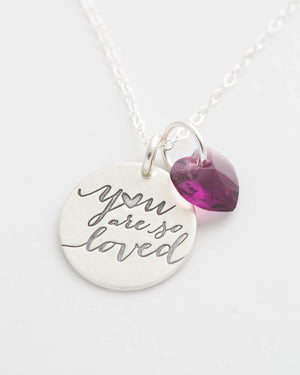 'You Are So Loved' Charm