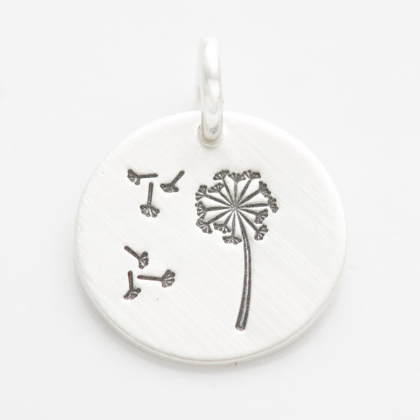Dandelion Wish Charm