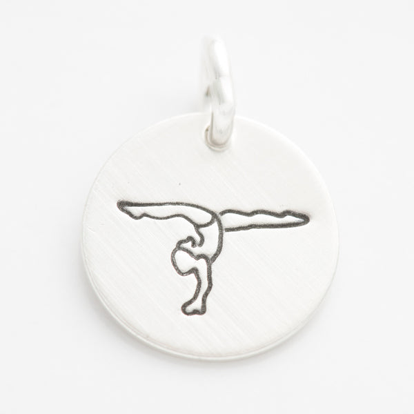 Hand Stand Gymnastics Charm