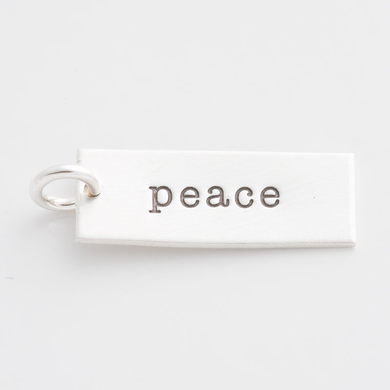 'Peace' Charm