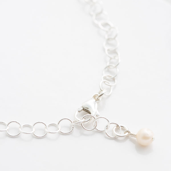Round Link Charm Bracelet