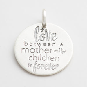 'The Love Between Mother and Children' Charm