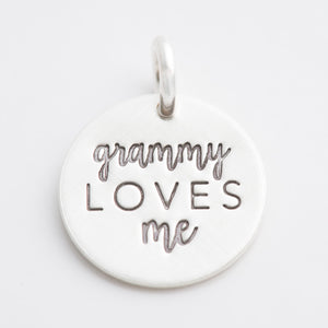 'Grammy Loves Me' Charm