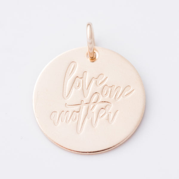 'Love One Another' Charm