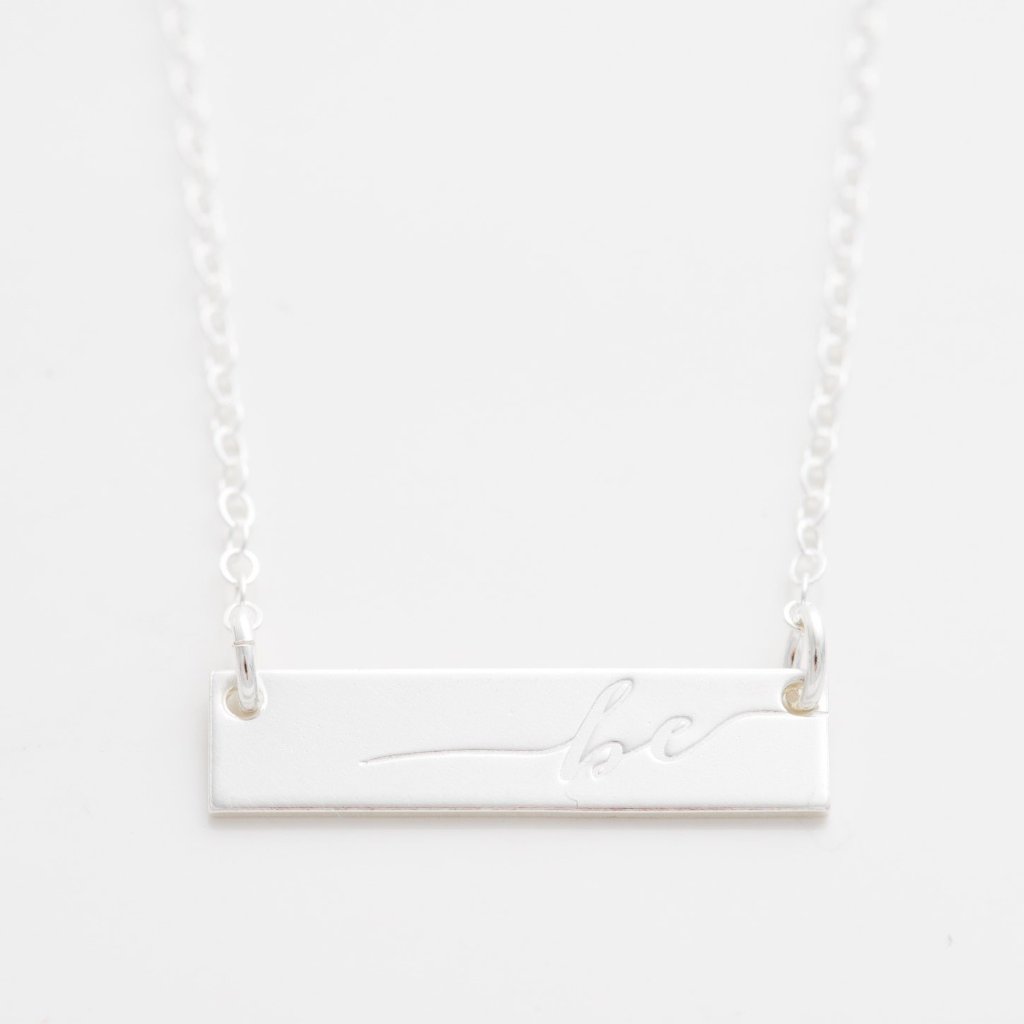 'Be' Bar Necklace