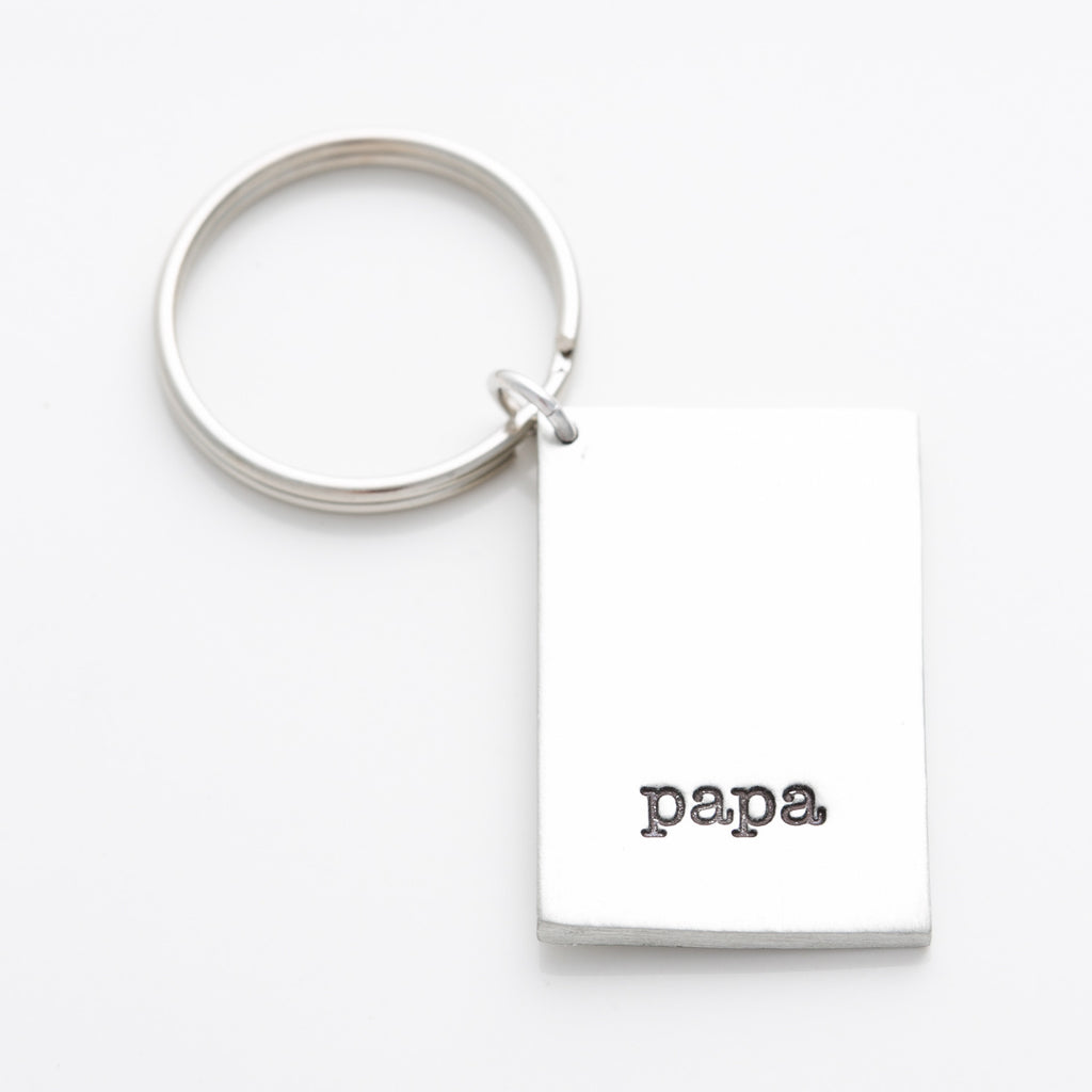 'Papa' Key Chain