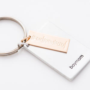 '#Outnumbered' by boymom® Charm